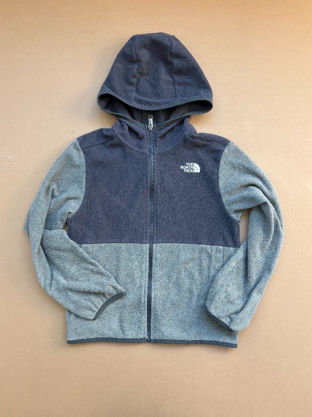 Boys North Face Glacier full zip size L